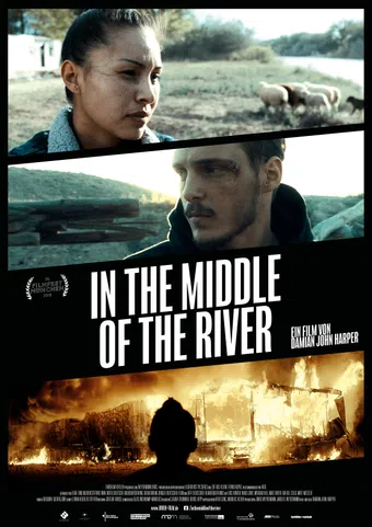 in the middle of the river 2018 poster