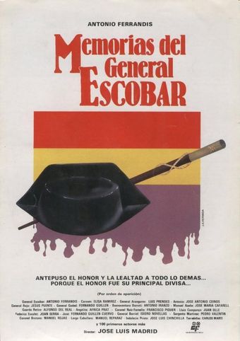 memorias del general escobar 1984 poster