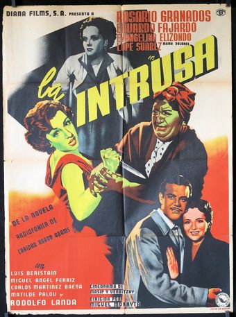 la intrusa 1954 poster