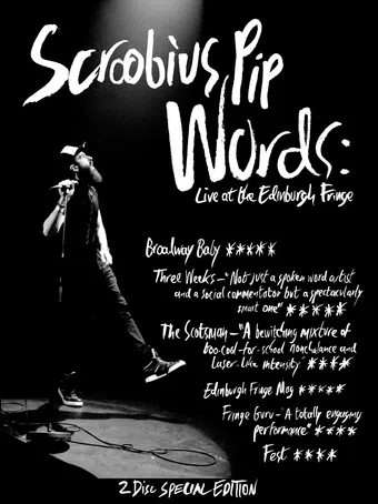 words - live at the edinburgh fringe 2014 poster