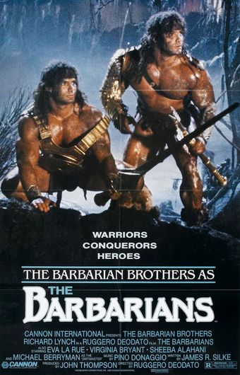 the barbarians 1987 poster