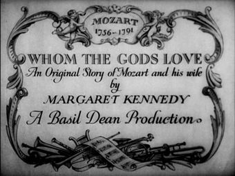 whom the gods love 1936 poster