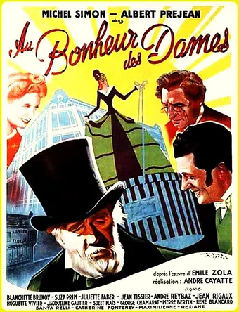 au bonheur des dames 1943 poster