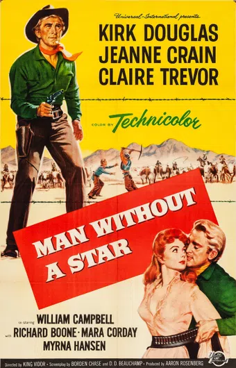 man without a star 1955 poster