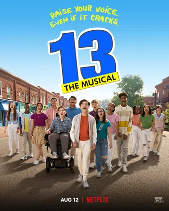 13: the musical 2022 poster