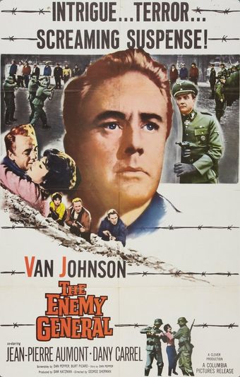 the enemy general 1960 poster