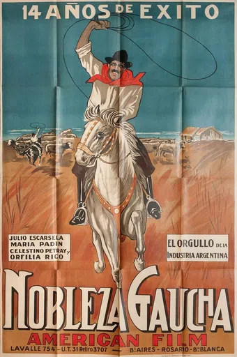 nobleza gaucha 1915 poster