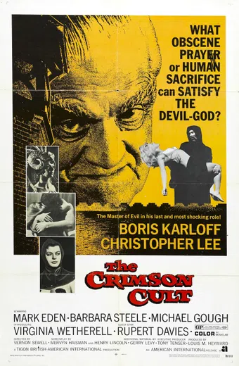 curse of the crimson altar 1968 poster