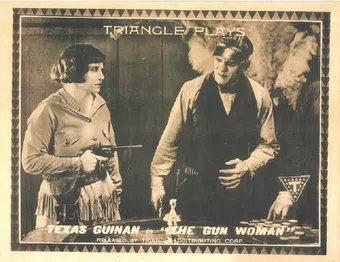 the gun woman 1918 poster