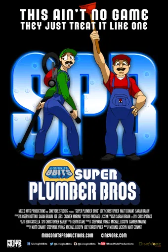 living in 8 bits: super plumber bros 2016 poster