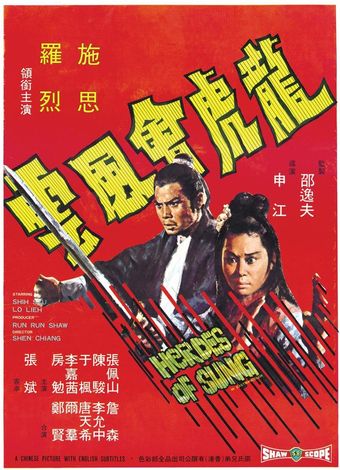 long hu hui feng yun 1973 poster