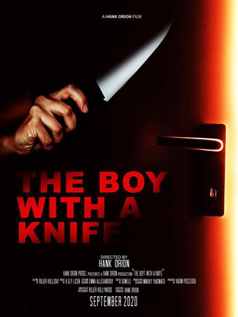 the boy with a knife 2024 poster