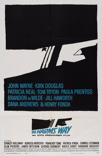 in harm's way 1965 poster