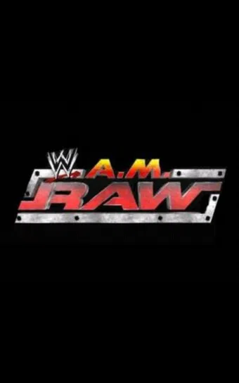 wwe a.m. raw 2005 poster