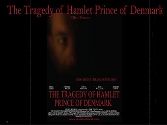 the tragedy of hamlet prince of denmark 2007 poster