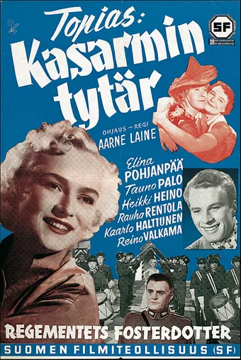 kasarmin tytär 1954 poster