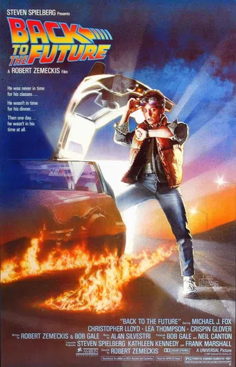 back to the future 1985 poster