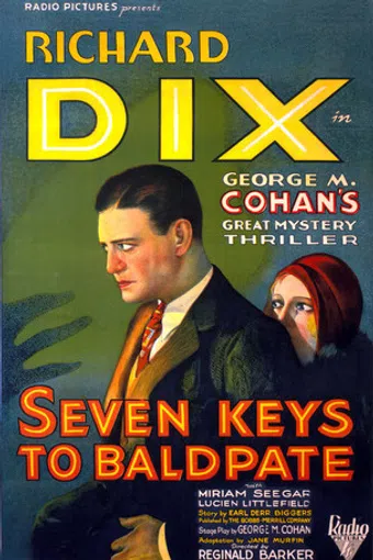 seven keys to baldpate 1929 poster