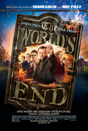 the world's end 2013 poster