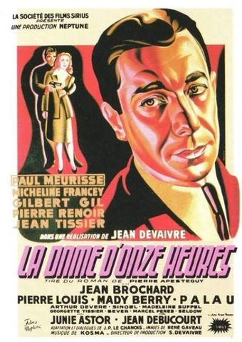 la dame d'onze heures 1948 poster