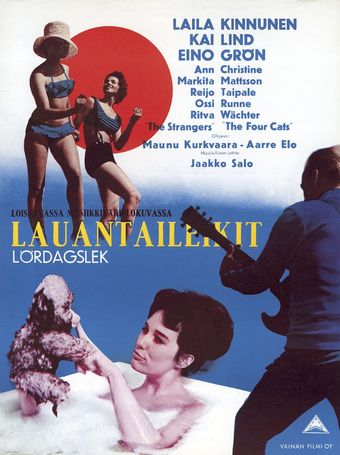 lauantaileikit 1963 poster