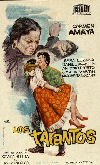 los tarantos 1963 poster