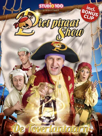 piet piraat show: de toverlantaarn 2019 poster