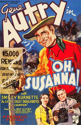 oh, susanna! 1936 poster