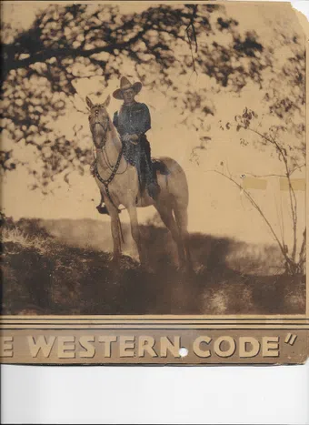 the western code 1932 poster