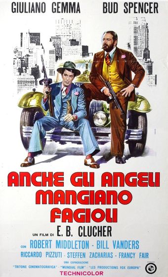 anche gli angeli mangiano fagioli 1973 poster