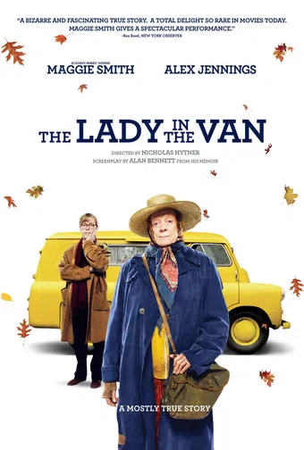 the lady in the van 2015 poster