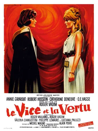 le vice et la vertu 1963 poster