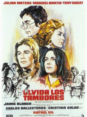 olvida los tambores 1975 poster