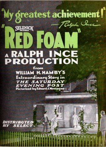 red foam 1920 poster