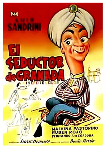 el seductor de granada 1953 poster