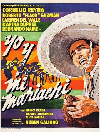 yo y mi mariachi 1976 poster