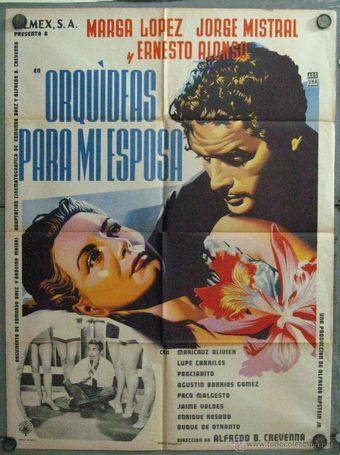 orquídeas para mi esposa 1954 poster