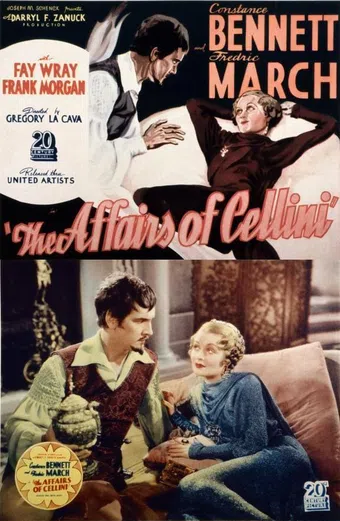 the affairs of cellini 1934 poster