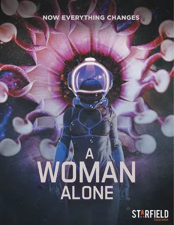 woman alone poster