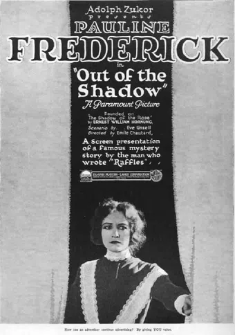 out of the shadow 1919 poster