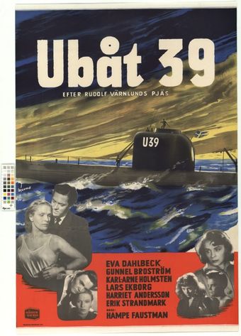 ubåt 39 1952 poster