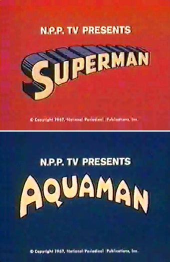 the superman/aquaman hour of adventure 1967 poster