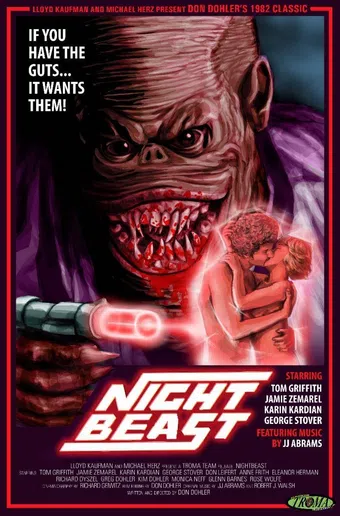 nightbeast 1982 poster