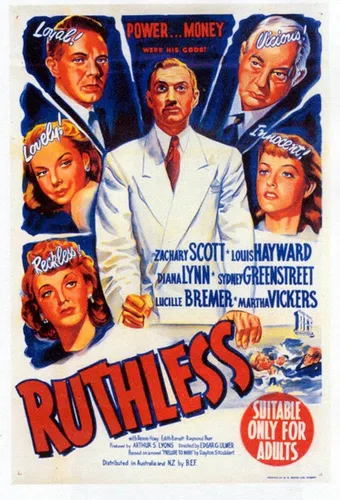 ruthless 1948 poster