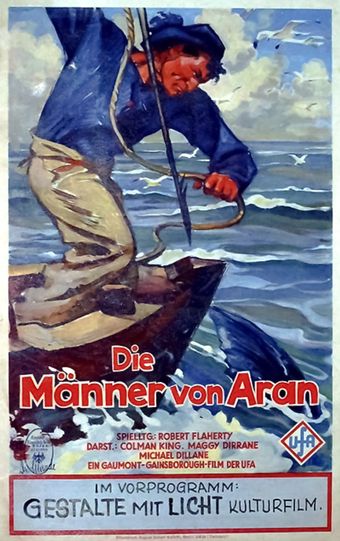 man of aran 1934 poster