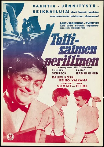 tottisalmen perillinen 1940 poster