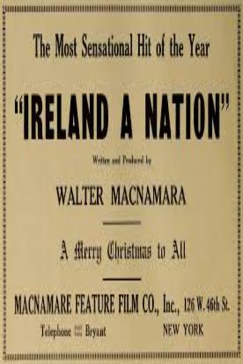 ireland, a nation 1914 poster