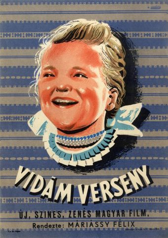 vidám verseny 1954 poster