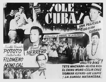 ¡olé... cuba! 1957 poster