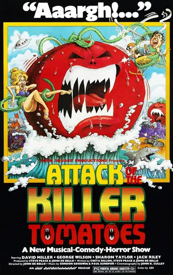 attack of the killer tomatoes! 1978 poster